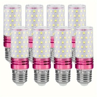 8pcs Led Lamp Bulb E14 220V 110V Led Candle Light Bulb E27 Corn Lamp 3W 6W 9W 12W 15W Bombilla Chandelier Lighting