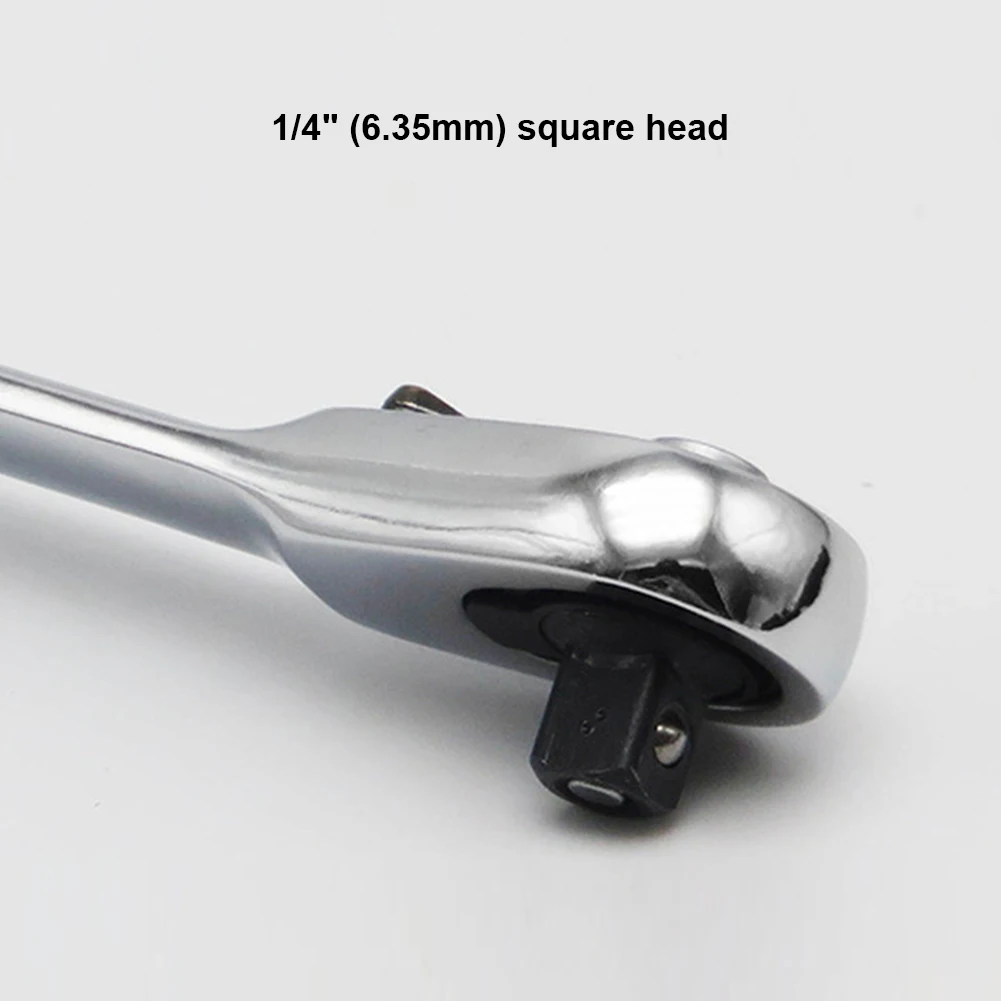 Llave de trinquete de enchufe rápido de doble punta, destornillador de 72 dientes, llaves dinamométricas hexagonales, llave ajustable de doble uso, herramientas de reparación manual