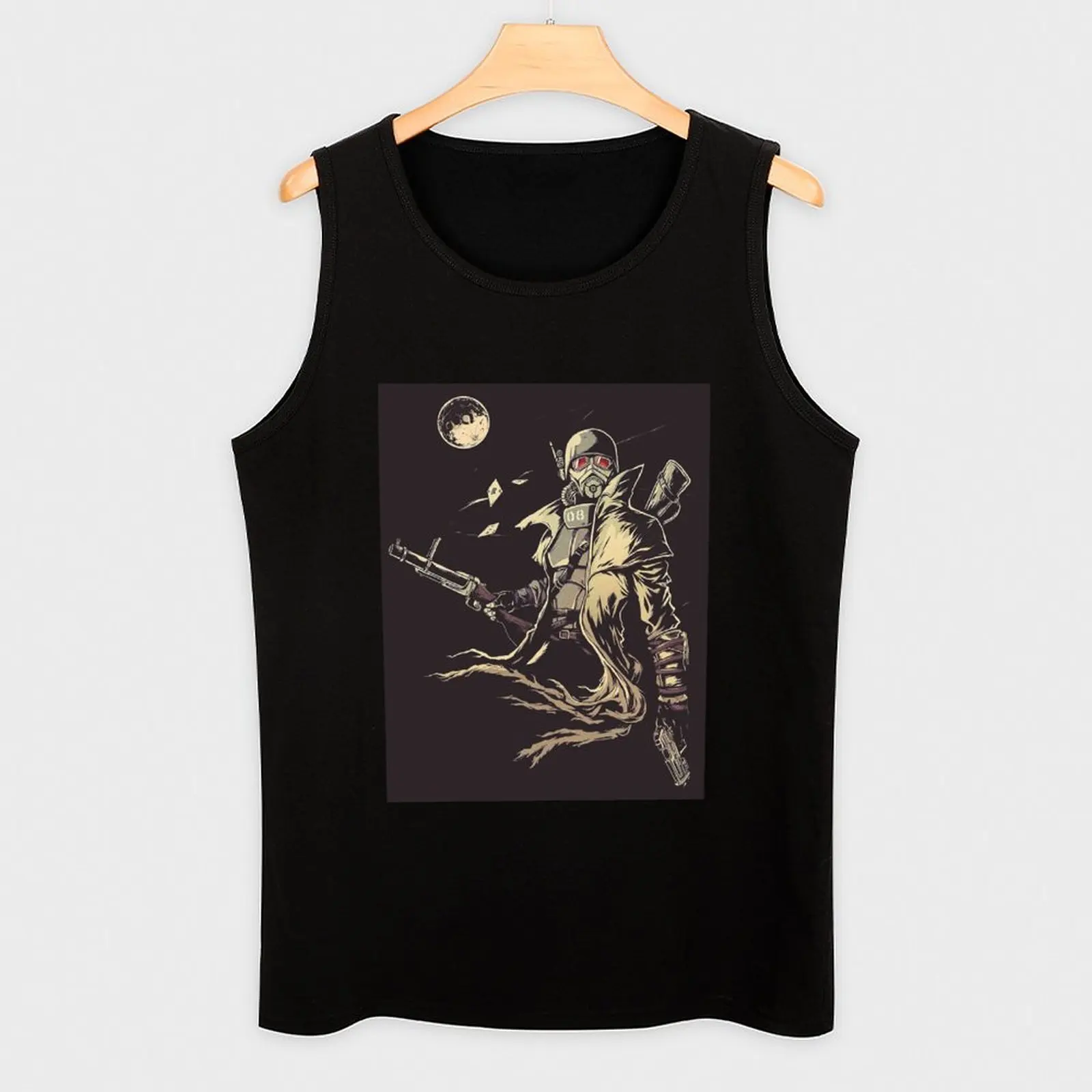 NCR Ranger sketch high quality Tank Top Sleeveless Workout Tank Top Muscle Fit Gym Shirt - view 3
