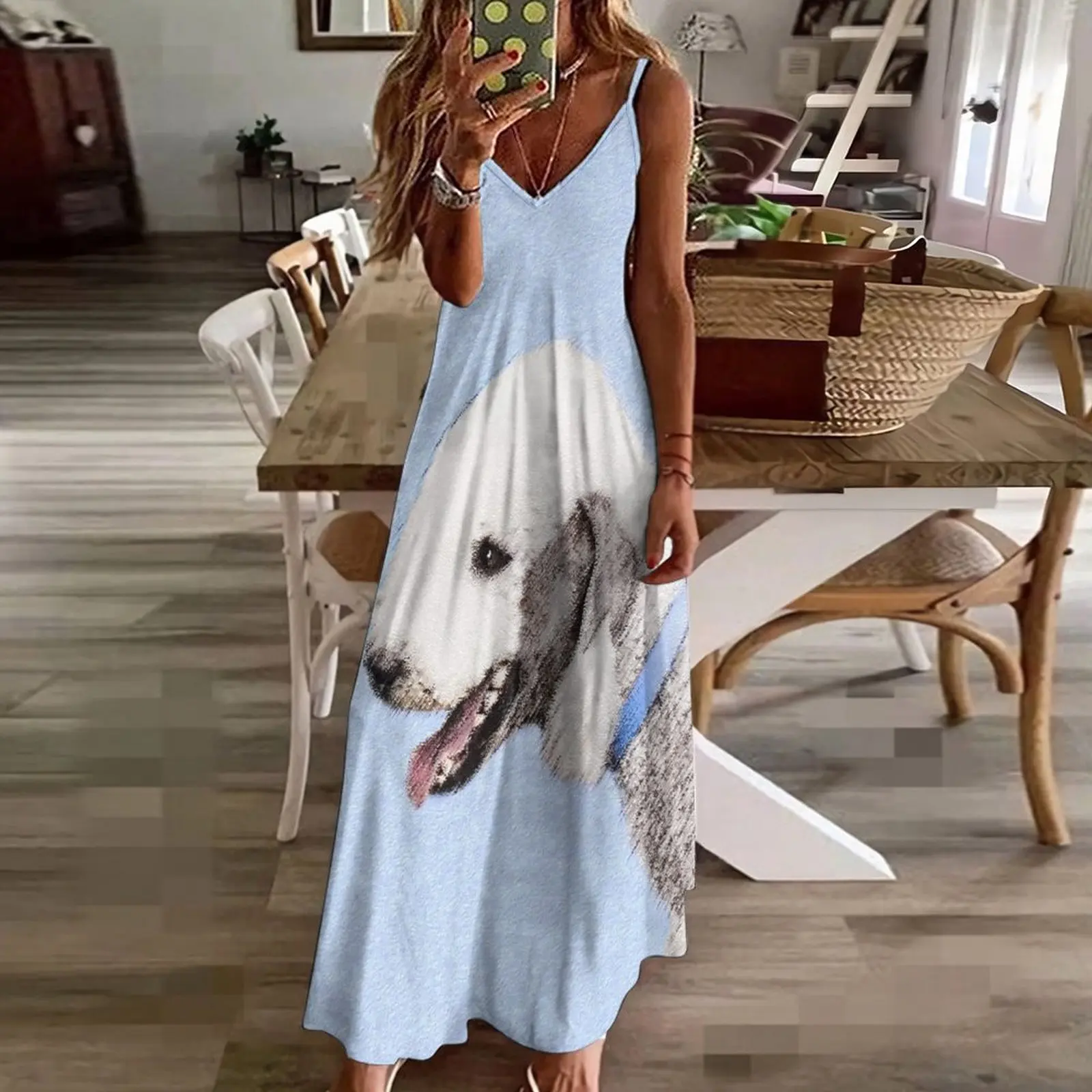 Bedlington Terrier Sleeveless Dress Summer dresses for women ladies dresses for special occasions Woman clothes