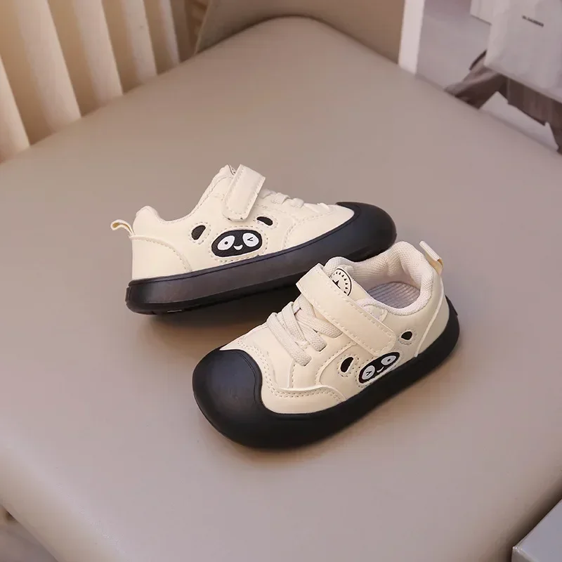 

Kids Running Shoes Toes Capped Anti-kicked Children Walking Shoes Non-slip 2025 New Fashion Boys Girls Sports Hook&loop Shoes