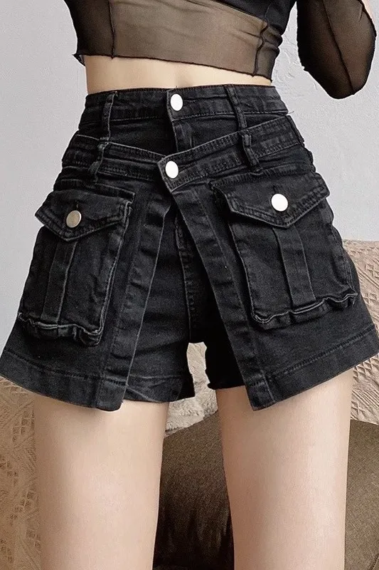 

Модные и универсальные узкие и с высокой талией, пара брюк, модные джинсы