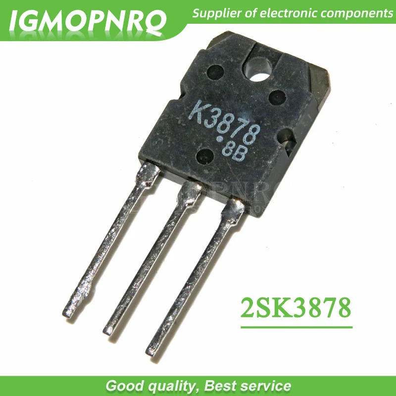 5PCS K3878 2SK3878 TO-3P 9A 900V N channel MOSFET transistor new original