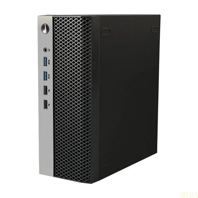 

A09S Miniature Desktop Case Metal Construction Versatile Orientation Options M76A