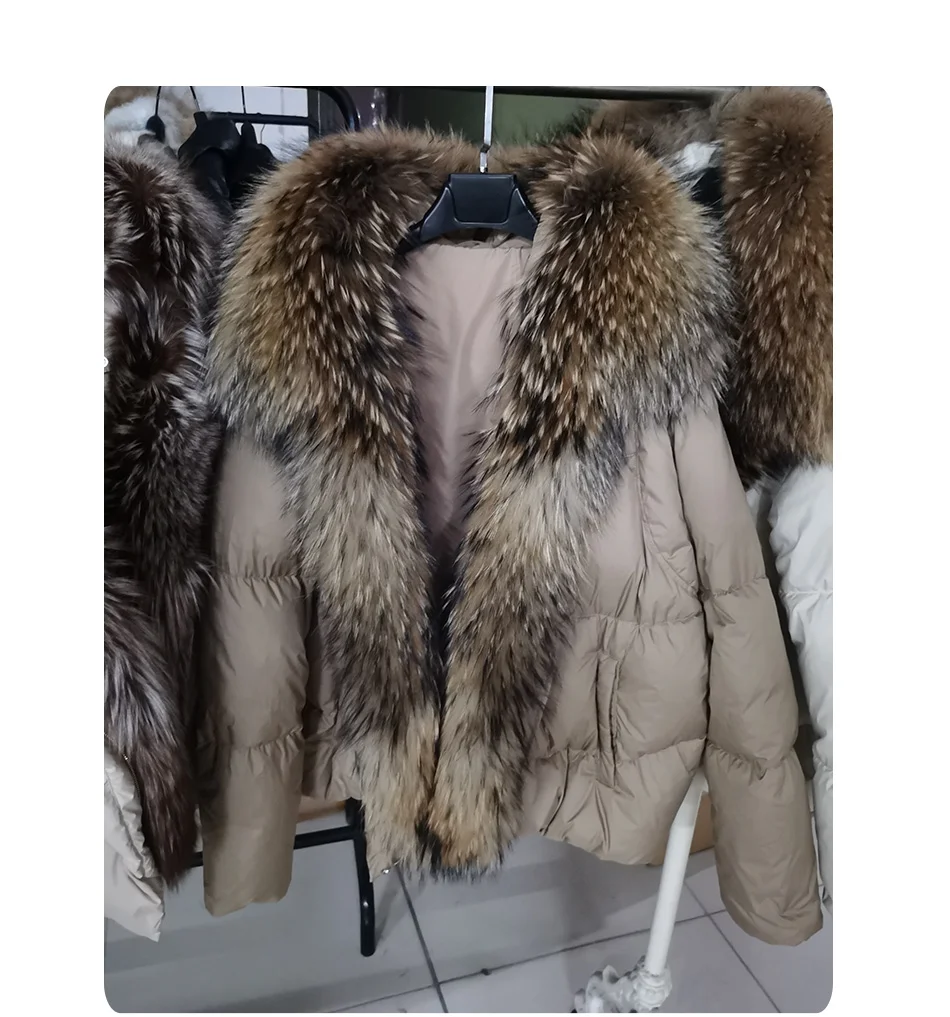 2026 MAOMAOKONG White Duck Down Jacket Winter Women