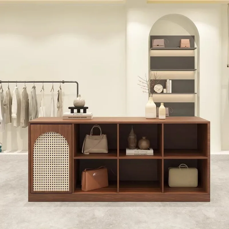 

Simple Nakajima Middle Stand Women's Clothing Store Ornament Flow Display Cabinet