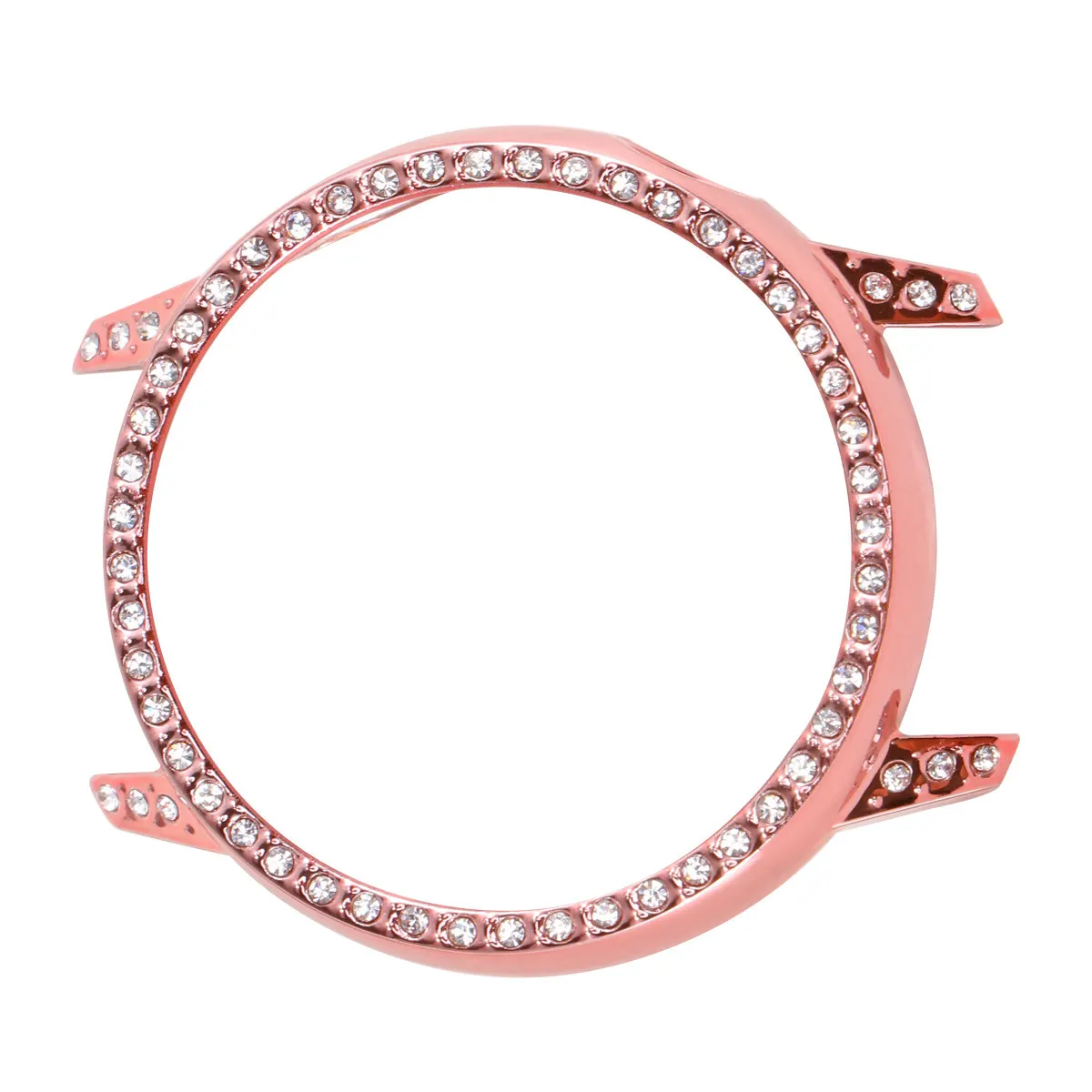 1Pcs Rhinestone-Embellished Watch Cover Ultra-Thin Protective Install Remove Precise Cutouts for Buttons Smartwatch