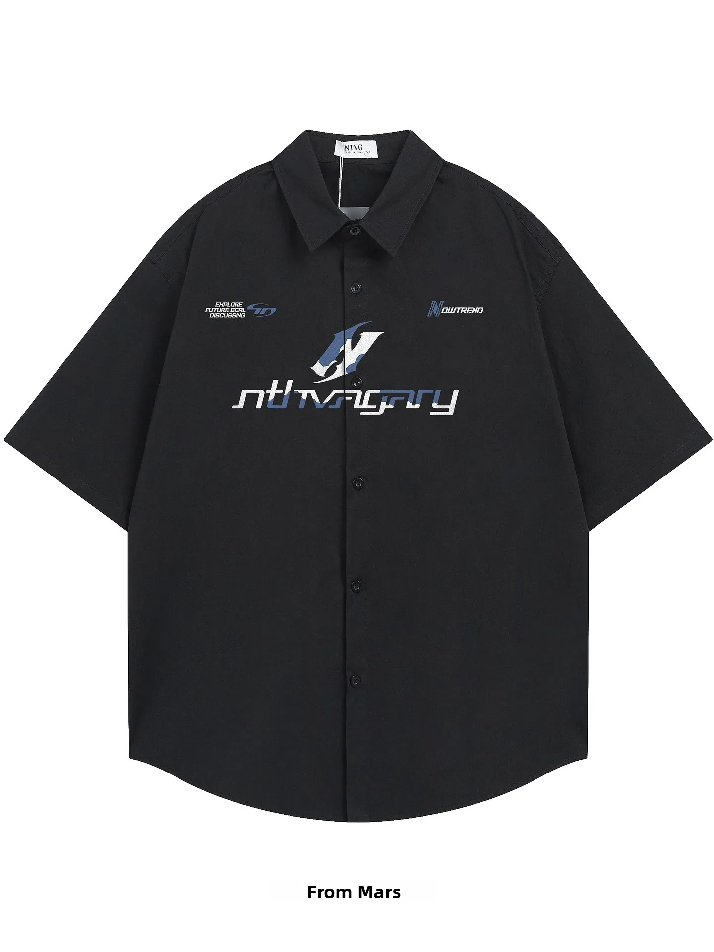 chemise-ample-a-manches-courtes-imprimee-lettres-style-decontracte-mode-ete-2026-importee-de-chine-avec-accessoires-boucle-de-ceinture
