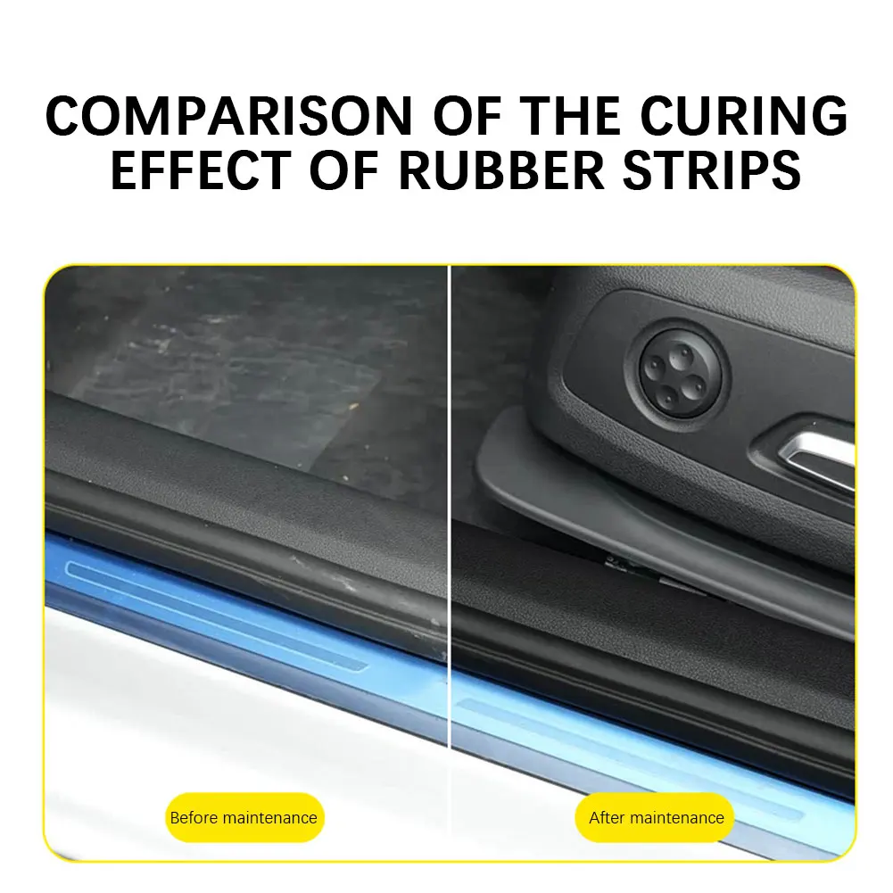 Rubber Protective Agents Extends Lifespan Of Door Window Wiper Rubber Strips Enhanced Driving Comfort