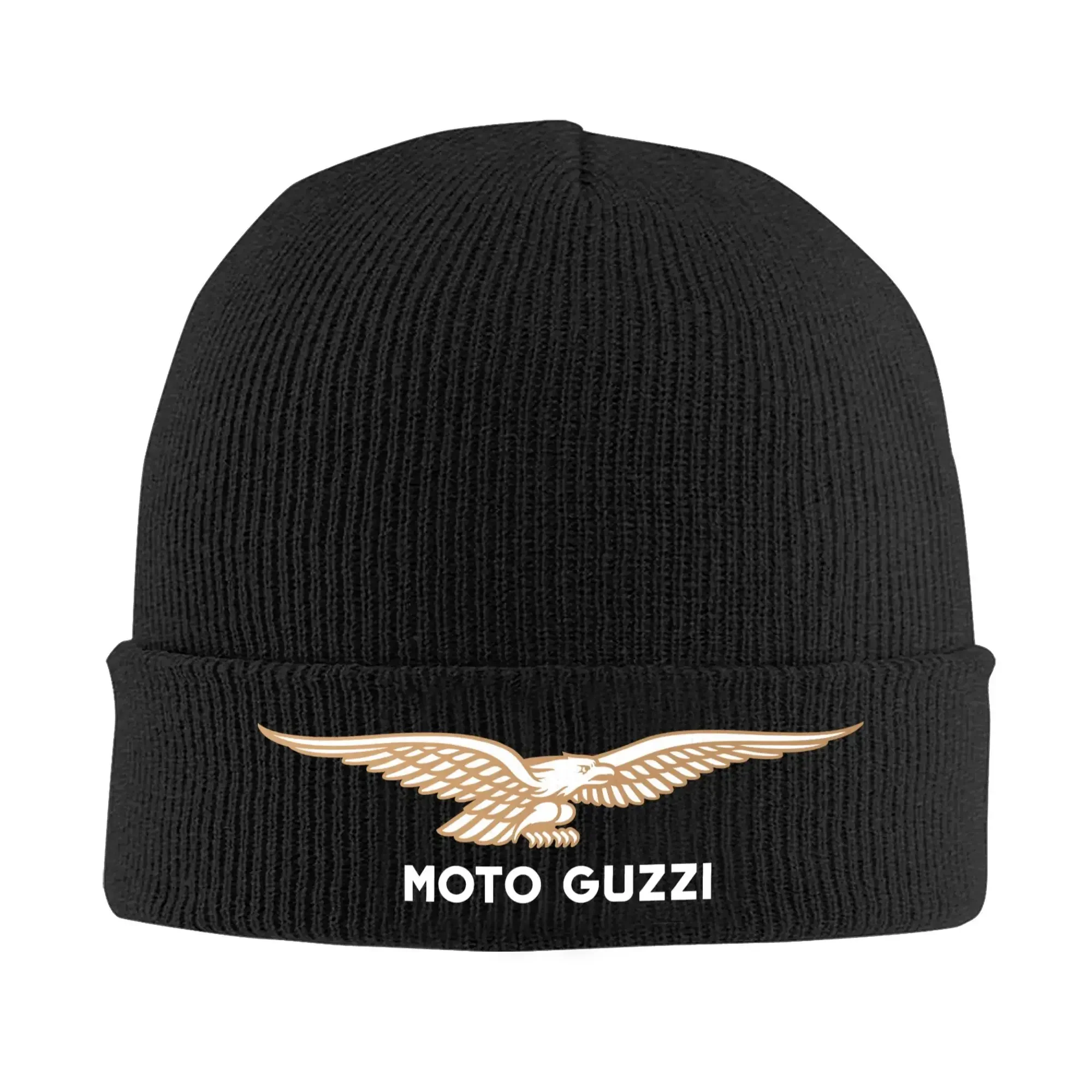 Moto Guzzis Knitted Caps for Women Men Skullies Beanies Autumn Winter Hat Acrylic  Casual Caps