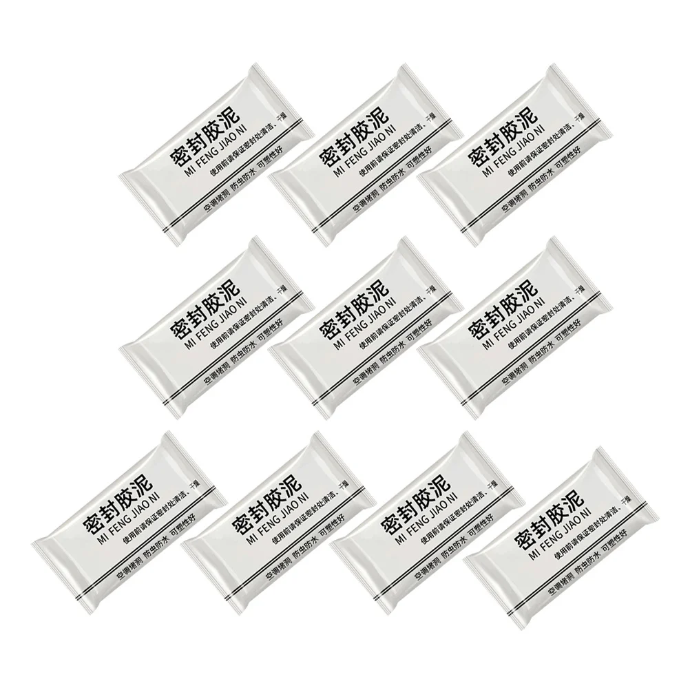 10 قطعة ختم الطين مقاوم للماء المعجون تسرب تنوعا استخدام لإصلاح الجدار استنزاف اتصالات موثوقة جودة السد تسرب