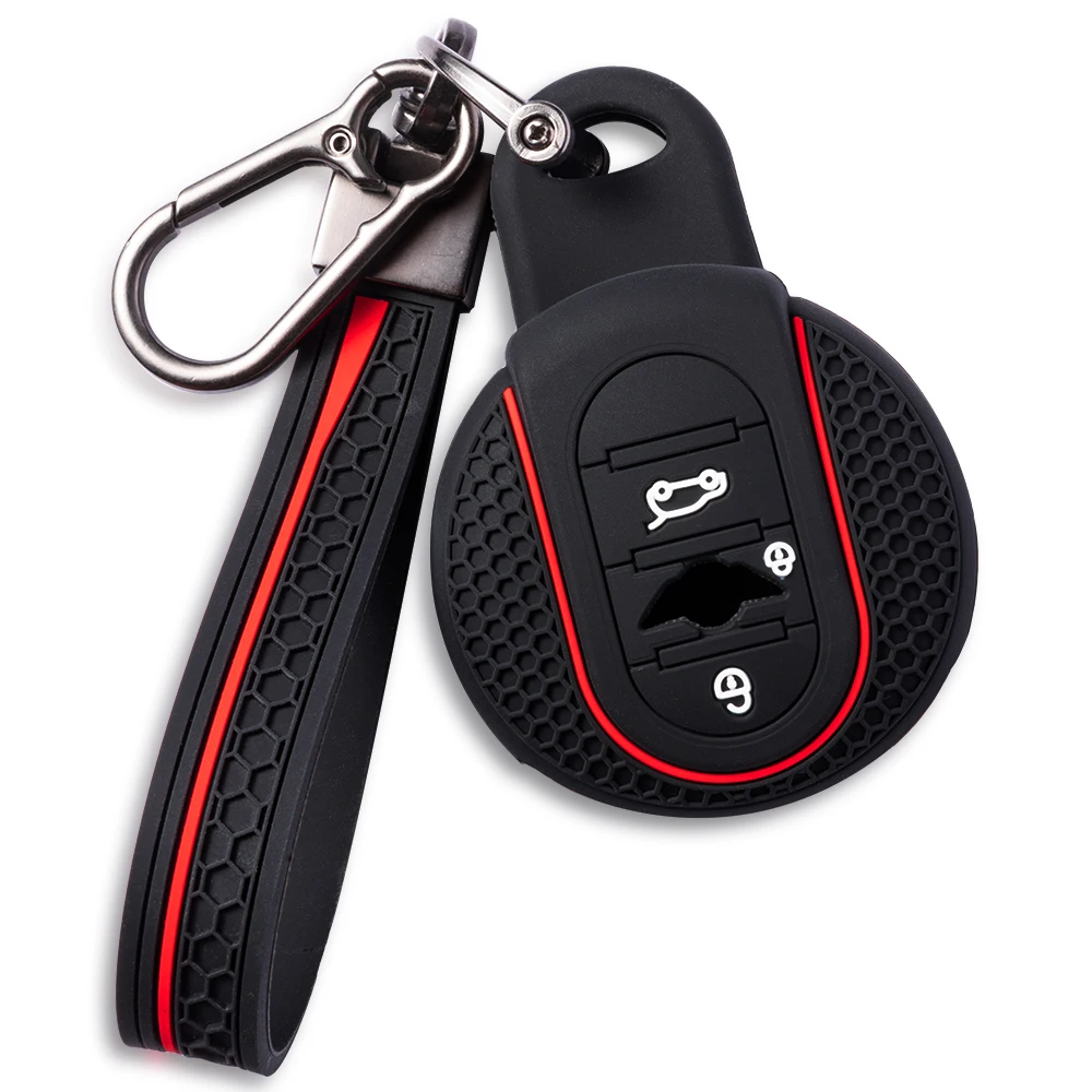 2026 Silicone Key Fob Cover Key Protection Case for BMW MINI COOPER S ONE JCW F54 F55 F56 F57 F60 CLUBMAN COUNTRYMAN Accessories