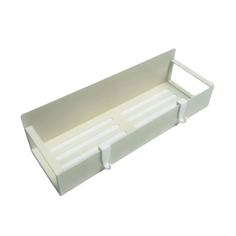 رف تخزين مغناطيسي للثلاجة، رف توابل المطبخ المنقولة وغير المثقوبة، رف جانبي للتخزين المغناطيسي