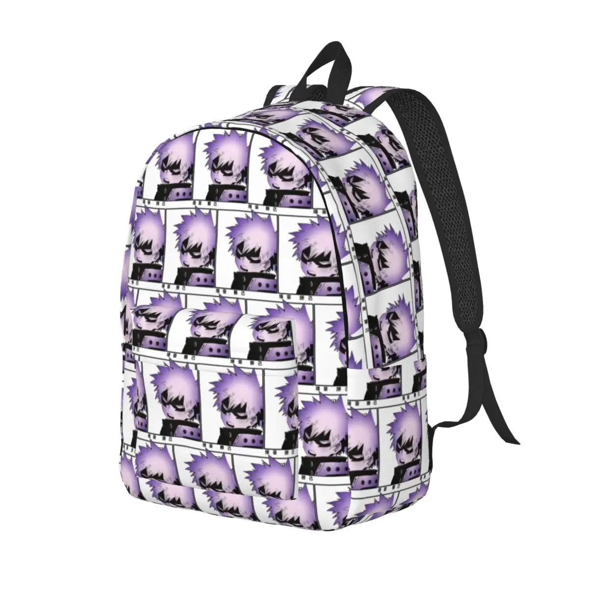 

Doodle Kacchan Student Backpack School Bag Hiking Travel Daypack for Men Women Fashion Bookbag Shoulder Bags