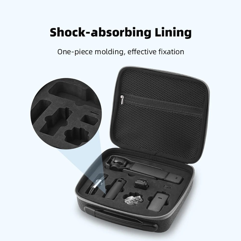 Maleta para DJI Osmo Pocket 3, Storage Bag, Travel Protection Box, Gimbal Camera Handbag, Acessório portátil