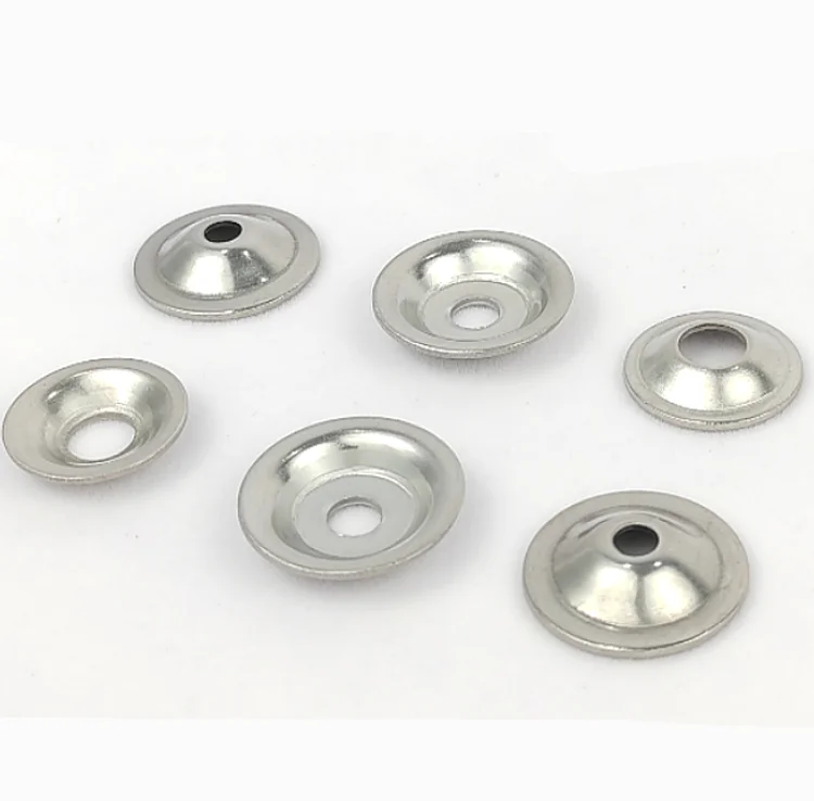 M5 M6 M8 M10 M12 304 الفولاذ المقاوم للصدأ مقعر محدب السلطانية غسالة عين السمكة غسالات وعاء على شكل قبعة القش طوقا
