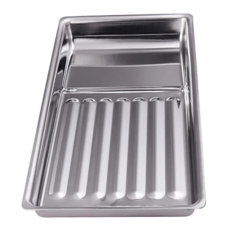 Stainless Steel Dental Medical Tray Disinfection Surgical Storage Plate Dentist Lab Instrument Tray Place Box For Tattoo Medical view 5