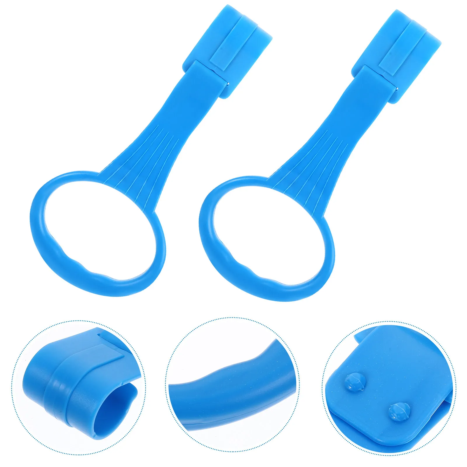 

1Pair Baby Standing Safety Rings Portable Infant Crib Pull Rings Smooth Edges Comfortable Grip for Baby Walking Exercise