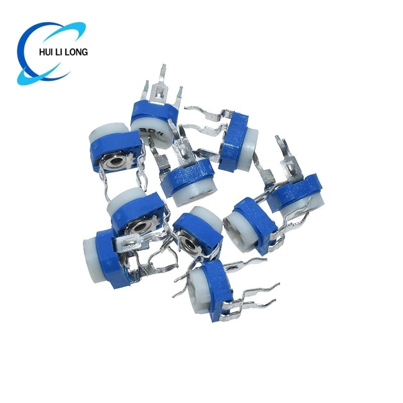 20 個 RM065 RM-065 100 200 500 1K 2K 5K 10K 20K 50K 100K 200K 500K 1M オーム Trimpot トリマーポテンショメータ可変抵抗器