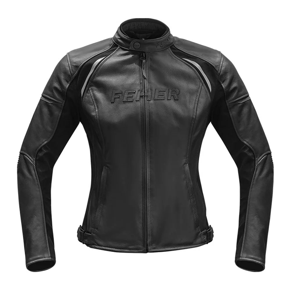 

Motorcycle Jacket Interior Detachable Leather Jacket Slow Rebound Protector Women's Motorcycle Jacket S-3XL Biker Clothes