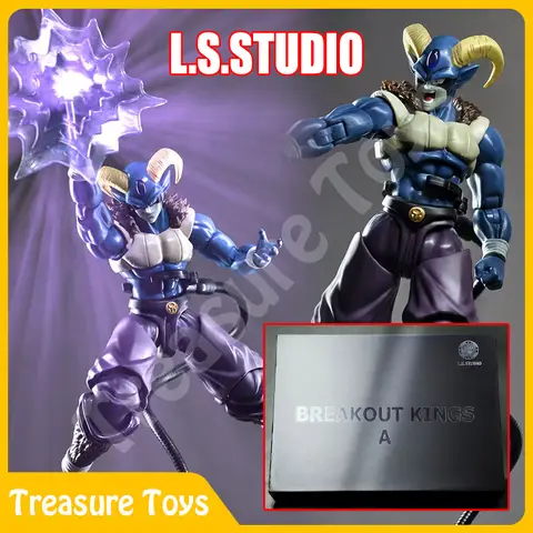 Auf Lager LS L.S.Studio Dragon Ball Super Moro Figur Breakout Kings A B Moro Anime Action-figuren Figur Modell Kinder Spielzeug Geschenke