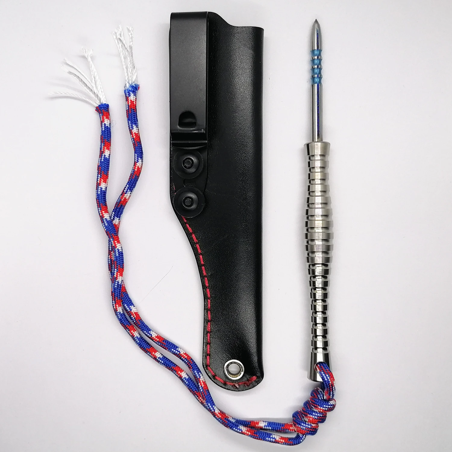 

Ручная работа, титановый сплав, искусственный инструмент для повседневного использования на открытом воздухе с футляром