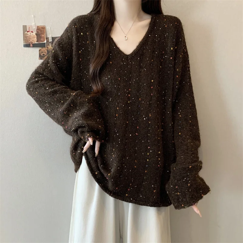 Рисунок 3 - Женский свитер, винтажный цветной горошек