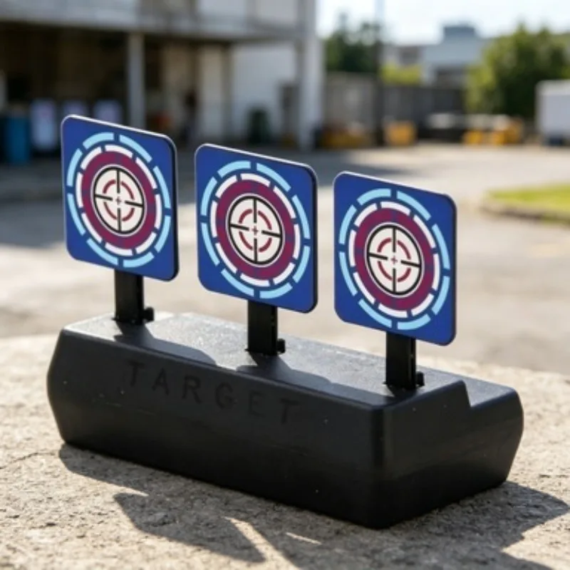 

Ground Stable Auto Return Shooting Target Hard Bottom Anti Shake Play Toy Fittings