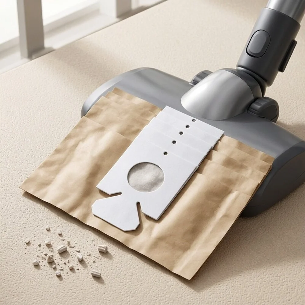Dust Bags for Vacuum Cleaners Compatible with For CV T46 T885 6600 4800 Composite Paper Bags with Enhanced Filtration