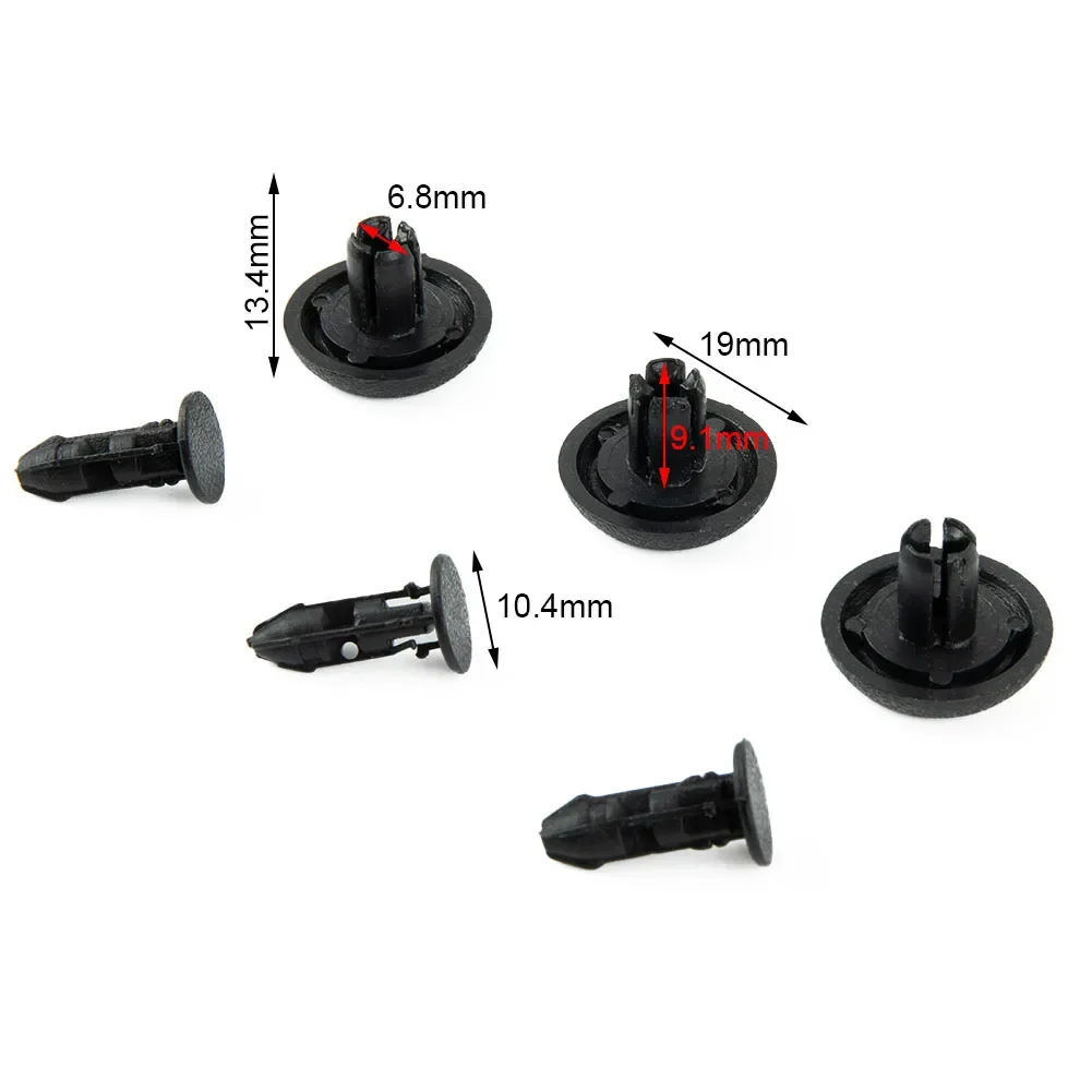 

10Pcs Engine Cover Clip Car Rivets For LEXUS LS460 LS460L RX350 RX450H Engine Cover Clip Radiator Support Clip