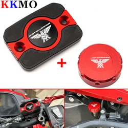 For Moto Morini XCape 650 X-CAPE 650 Seiemmezzo 2019-2024+ Accessories Motorcycle Rear Front Brake Fluid Reservoir Cover Cap