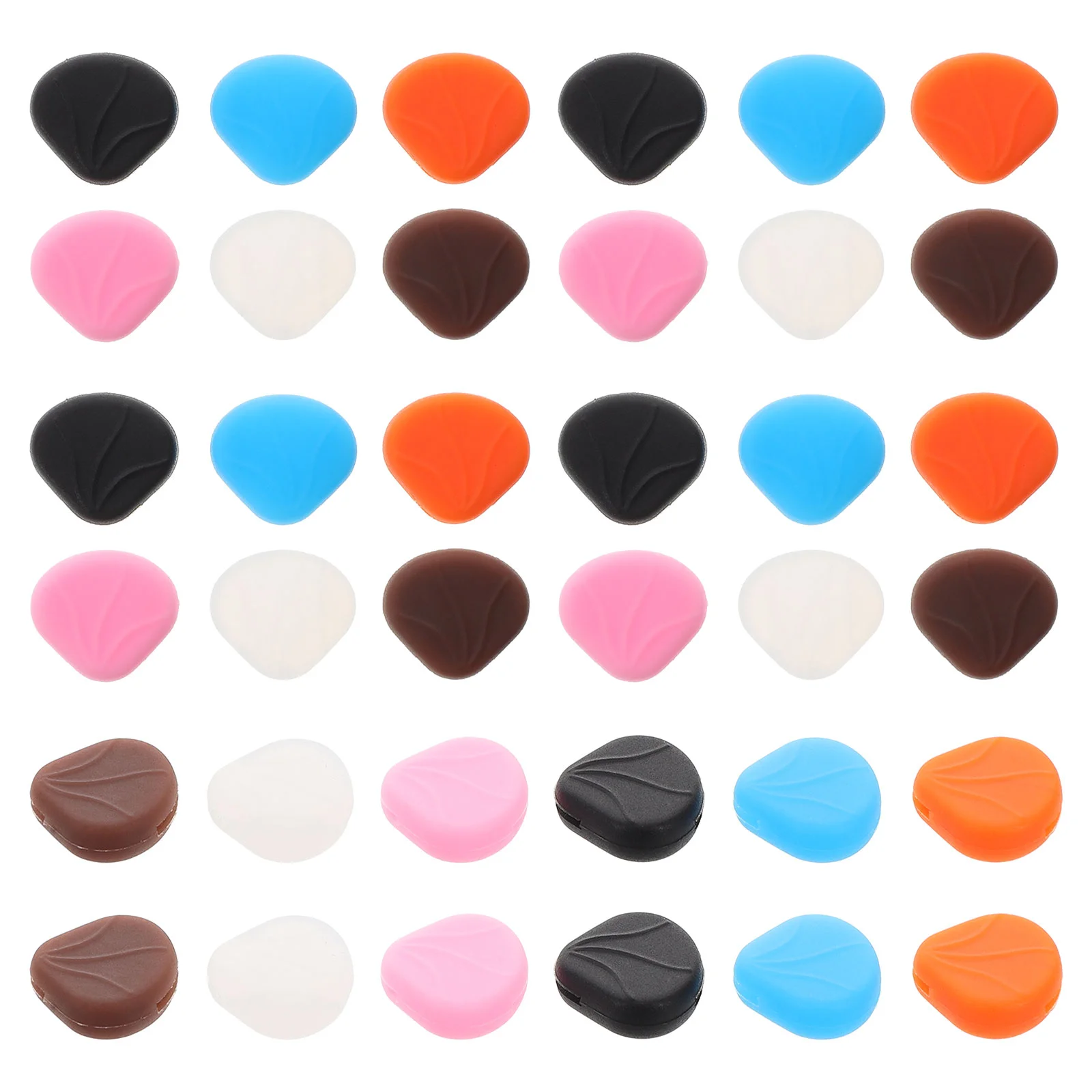 60 個の滑り止めシリカゲルイヤーマフメガネホルダー滑り止めイヤーグリップ子供用イヤホンシリコン眼鏡フック保護機能