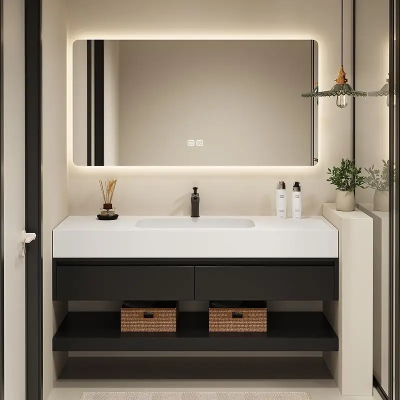 

Organizer Shelves Cupboard Storage Toilet Display Partitions Drawers Paper Bathroom Cabinet Luxury Gabinete Hotel Furniture