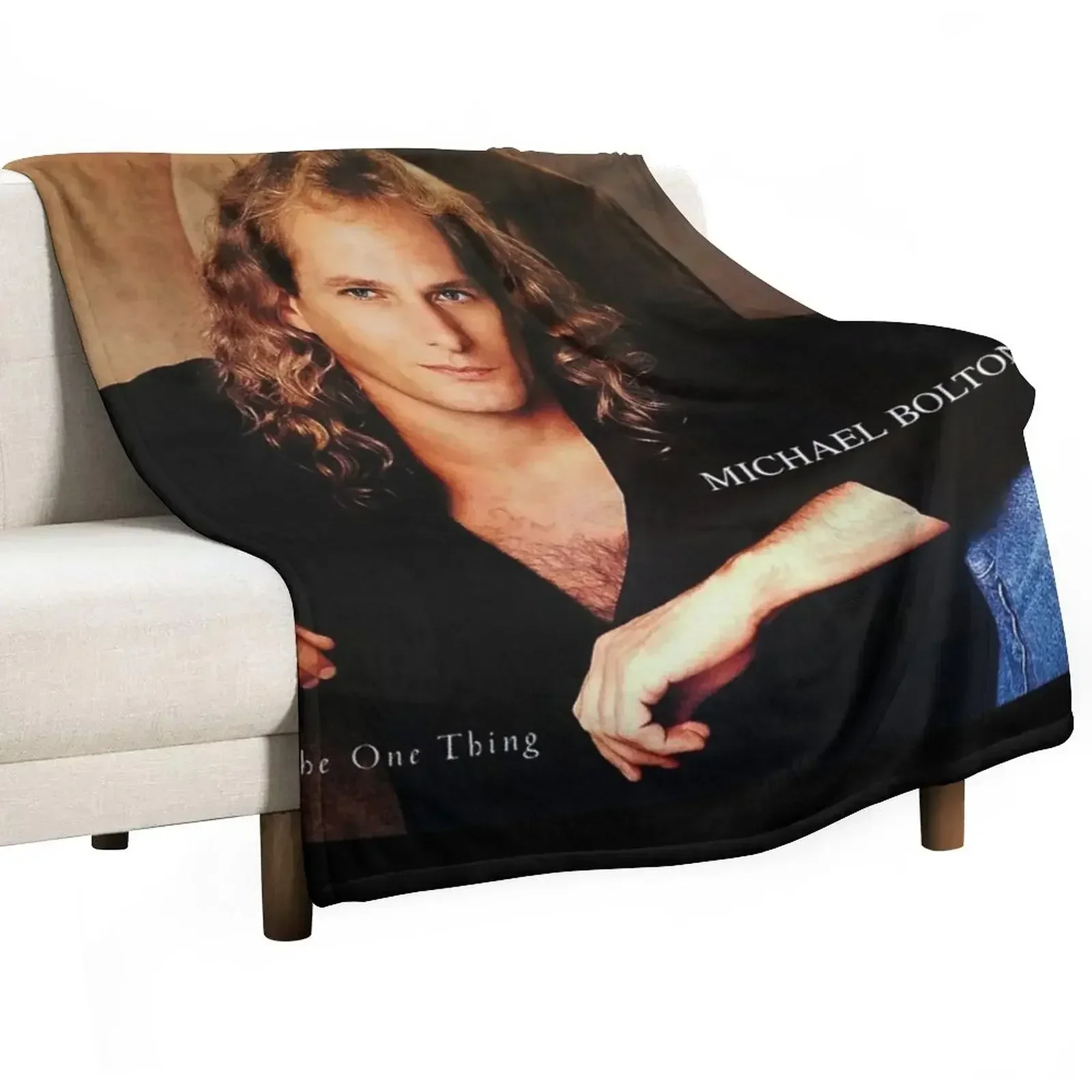 Michael bolotin The one thing Throw Blanket Custom Retros Soft Plaid Blankets