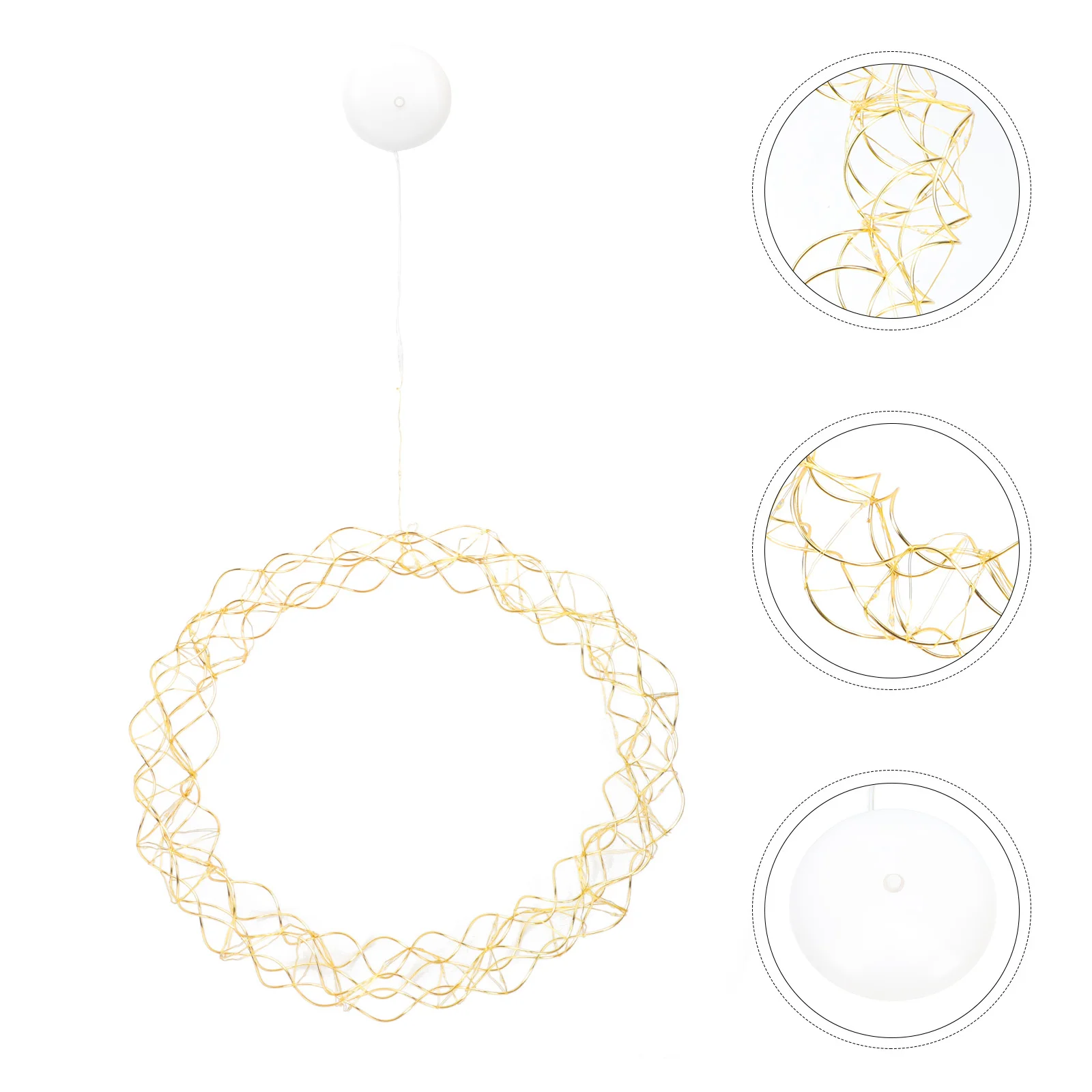 

Christmas Tree String Lights Xmas Decor Festival Window Lamp Scene Creative Wrought Iron Indoor