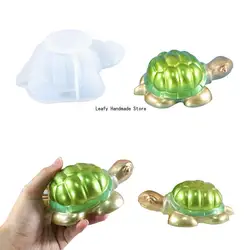 Stereo Turtle Silicone Mold DIY Animal Shaped Candle Mold Gypsum Soap Candle Making Supplies Handmade Chocolate Cake Decoration