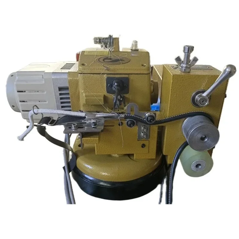 Sewing machine for fur sewing, automatic rope drawing machine Industrial sewing machine