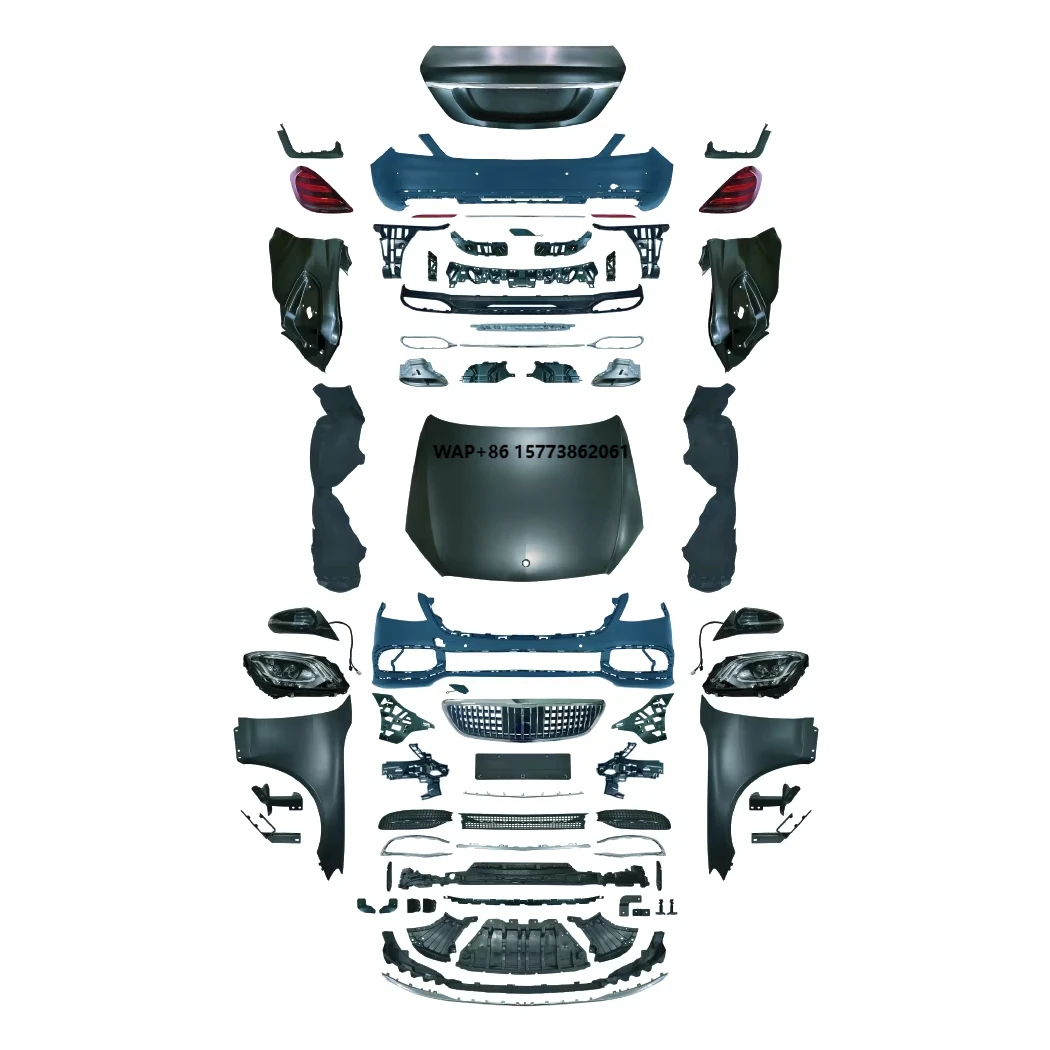 

Комплект обвеса FEITUO для Mercedes-Benz S-класса W221 (преобразование в W223), новый, из пластика