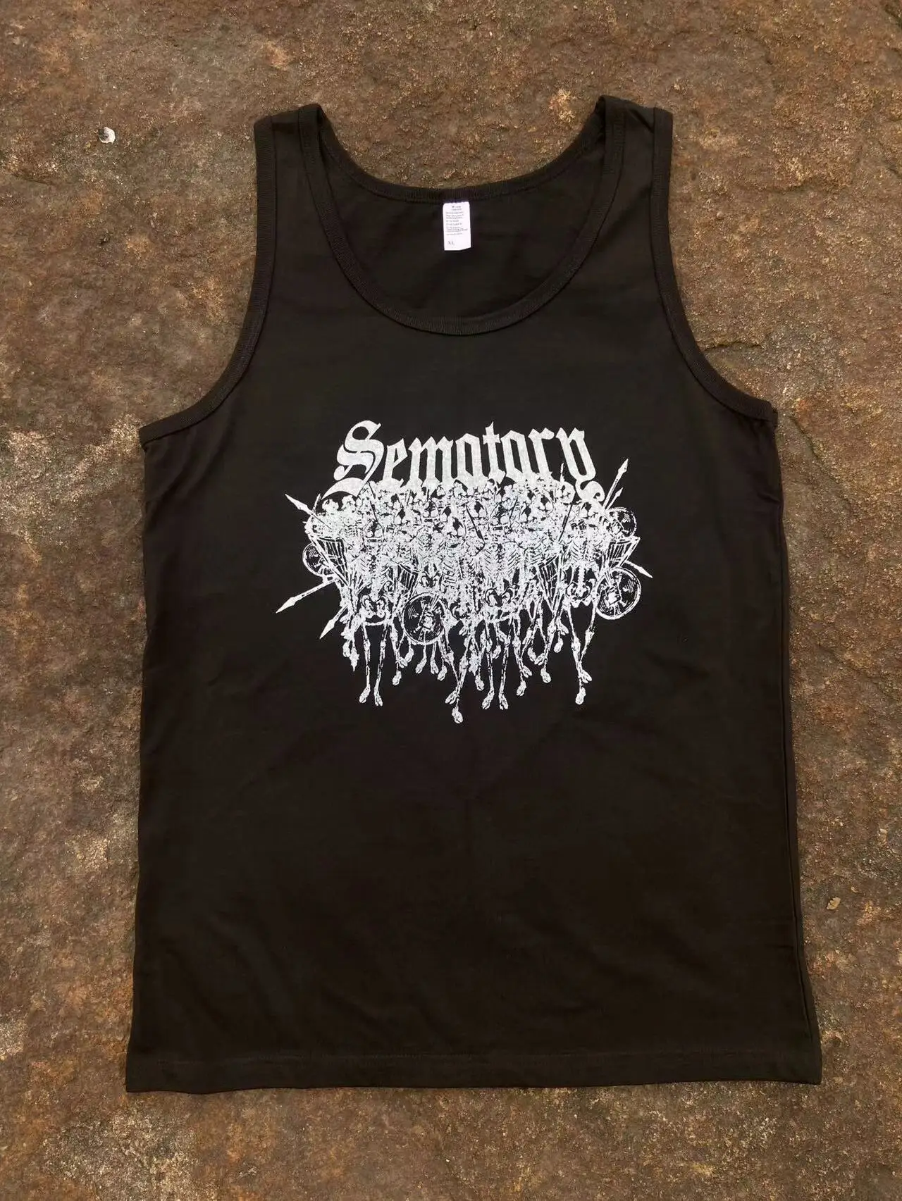 

American Sle Svel Vest Haunted Mound Sematary Heavyweight Vintage Retro ex Summer Sportswear round Ne Sweat Vest