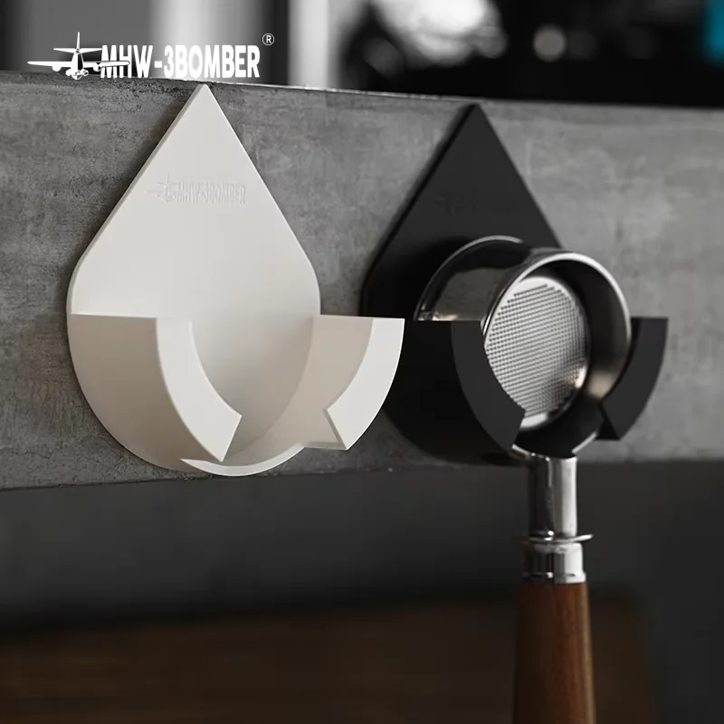 

MHW-3BOMBER Coffee Portafilter Wall Rack Holder Station Universel for 51 to 58mm Portafilter Stand Home Barista Decor Accessorie
