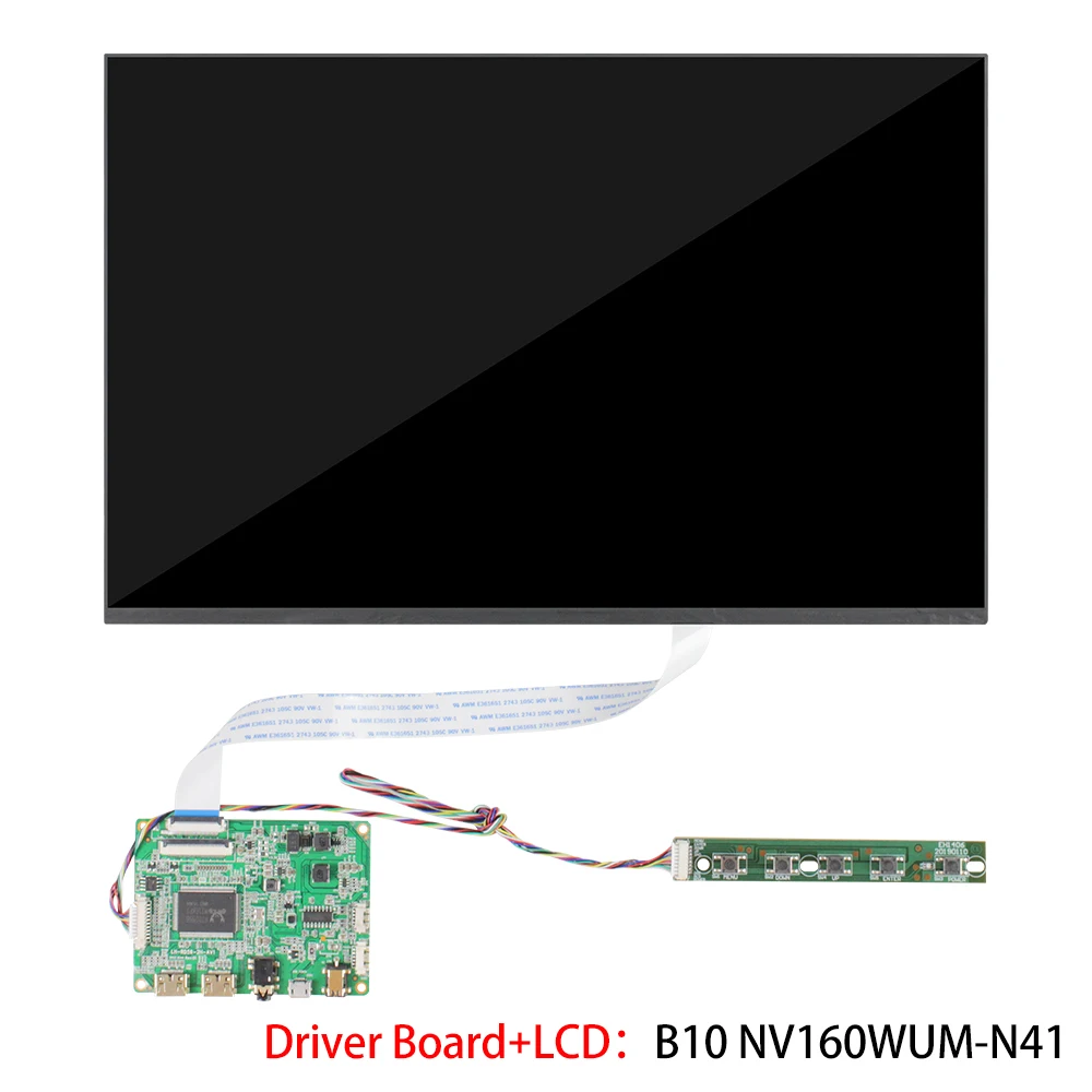 16 بوصة LCDS لوحة ال سي دي HMDI لوحة للقيادة 1920 (RGB) * 1200 دقة eDP 30pins عرض كامل شاشة الكمبيوتر المحمول شاشة Lcd