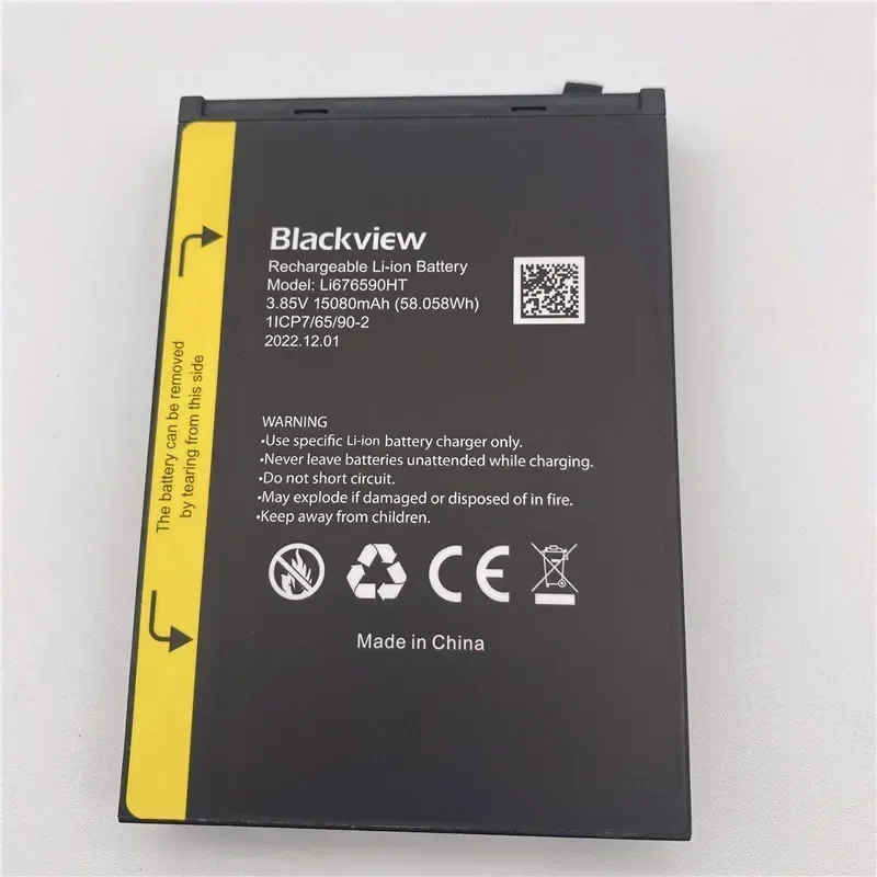 In Stock 100% original for Blackview BV9300 Battery 15080mAh New production date For Blackview Li676590HT Battery