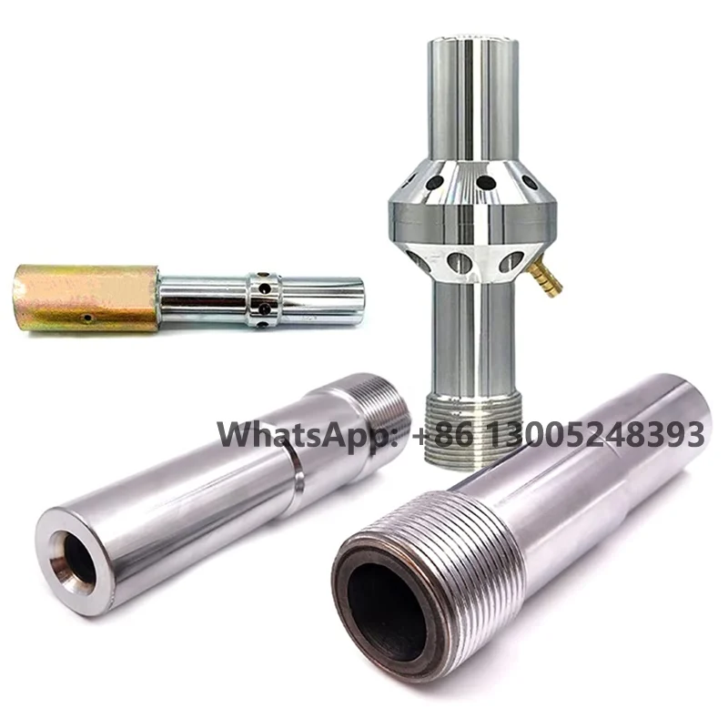 Sand Blast Gun Nozzle Head With Length 6/8/10/12mm Boron Carbide Blaster Nozzle for Hose Pressure Sandblast Machine