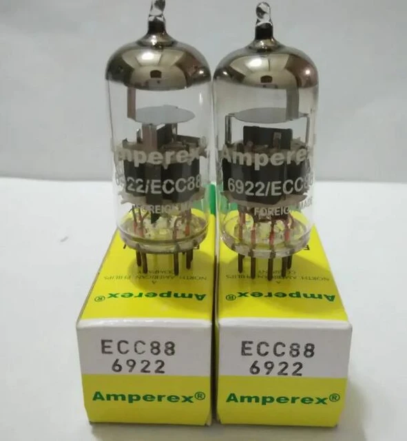 Amperex 6922/ecc88直接生成電子チューブ、毒性サウンドチューブ、6dj8 6n11 e88cc 7308新品 - AliExpress