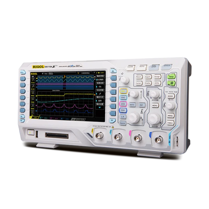 RIGOL DS1054Z Digital Oscilloscope 50MHz Sampling Rate 1GSa/s Memory Depth 24Mpts 4 Channels with RS232 UART I2C SPI Support