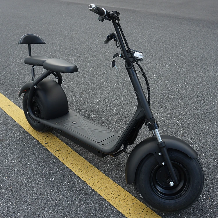 European Warehouse Stock Now 2 Wheel Fat Tire Electric scooter Citycoco Without EEC