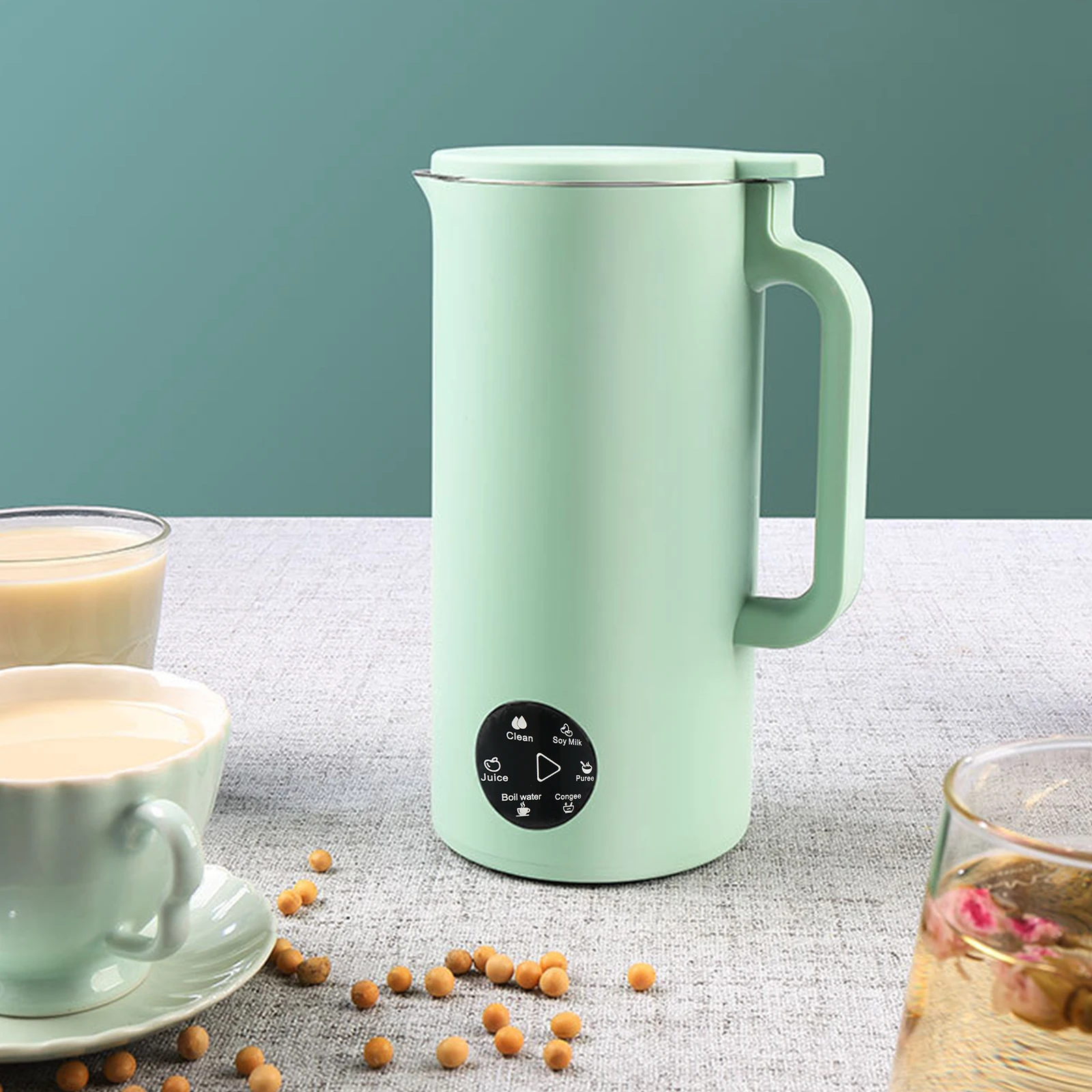 350 ml elektrische sapcentrifuge multifunctionele sojamelkmaker voedselblender sojamelkmachine met roestvrijstalen mes multicookermixer
