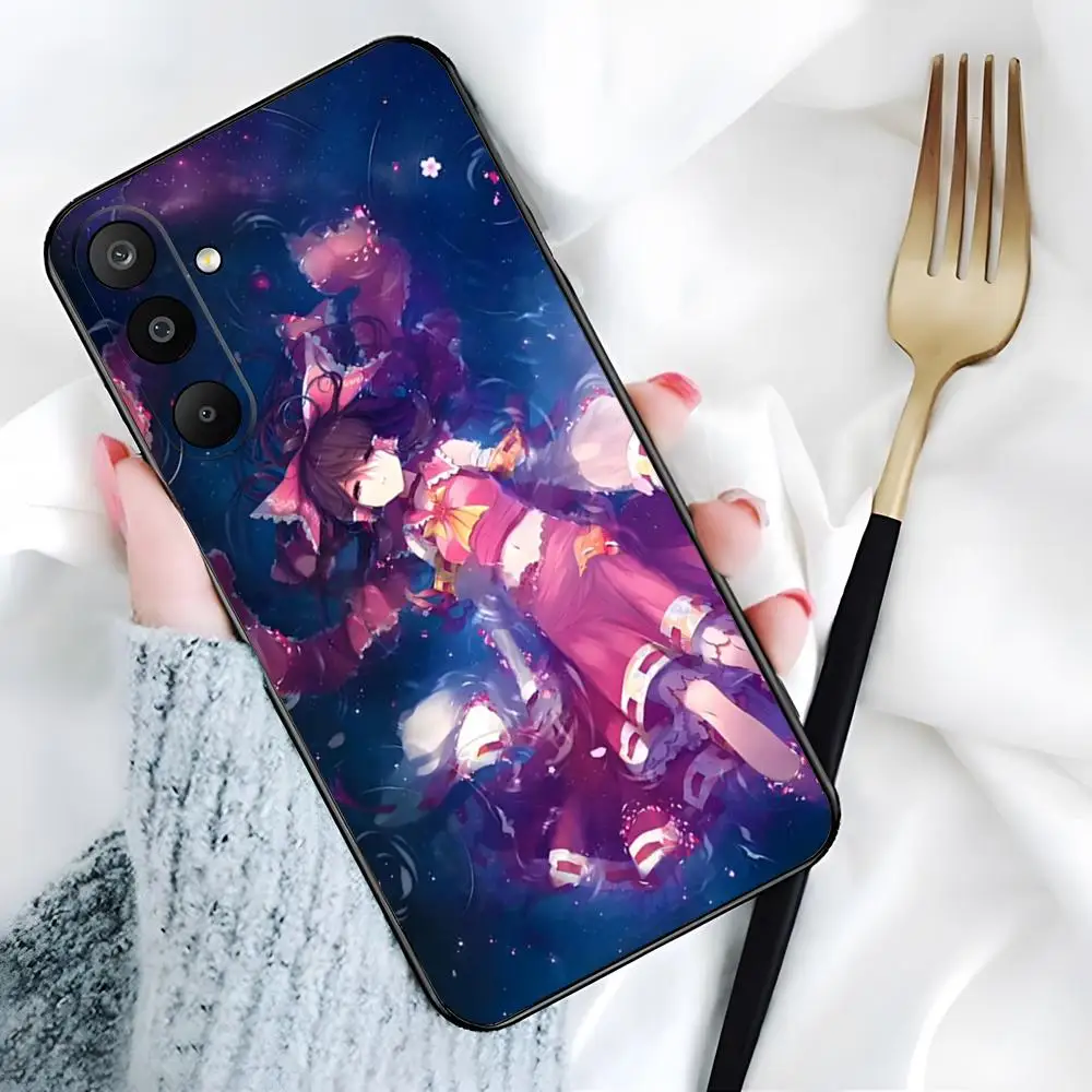 Anime Touhou Phone Case For Samsung S26 S25 Edge S24 S23 S22 S21 Ultra Plus Fe A55 56 15 4G 5G Galaxy Silicon Cover