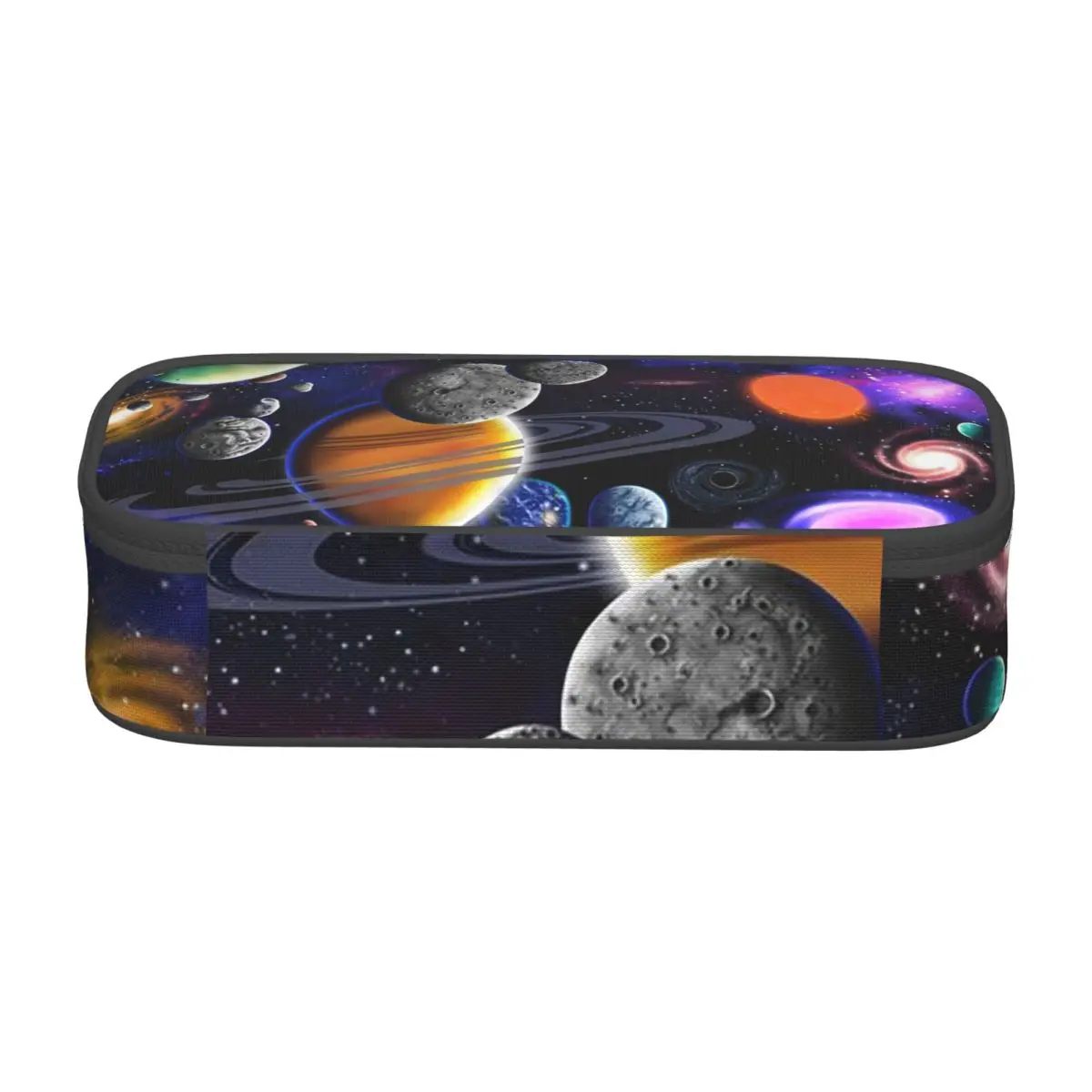 Solar System Space Planets Universe Pencil Cases for Students Pen Box Pencil Bag Large Storage Pencil Pouch Pen Holder