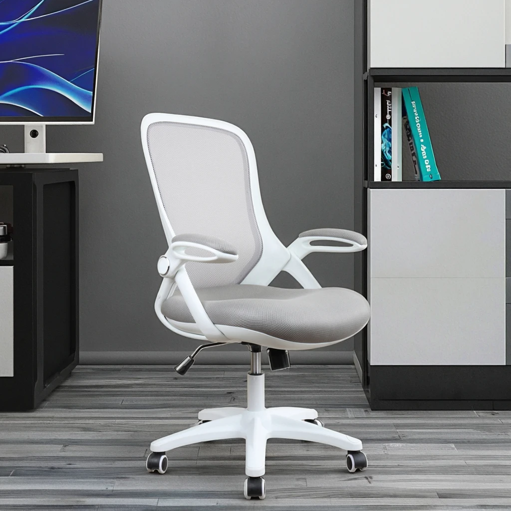 

July003 Офисное кресло для руководителя, эргономичное вращающееся сетчатое кресло для конференц-зала, регулируемое удобное сиденье с поддержкой заданий